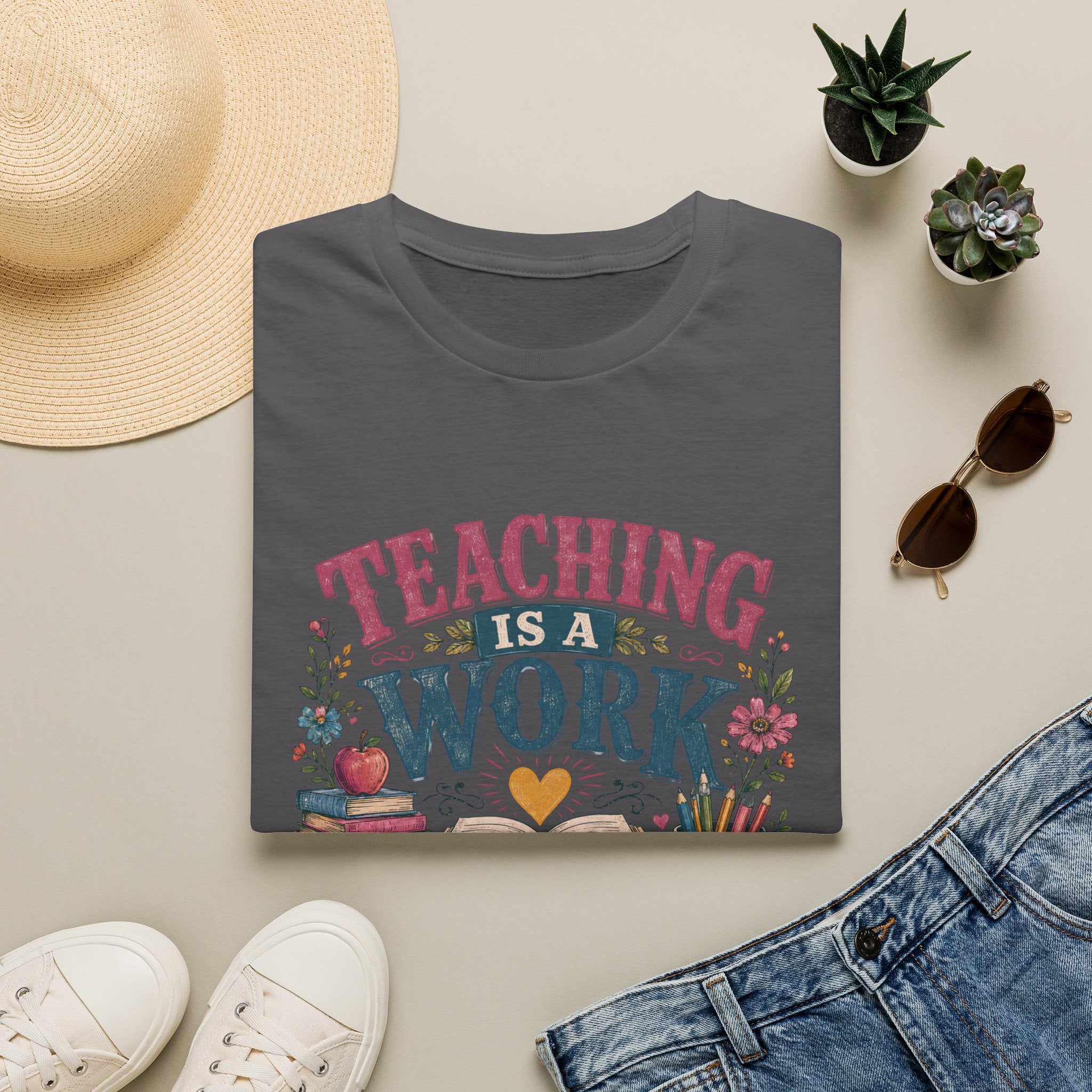 Teaching Work of Heart T-Shirt