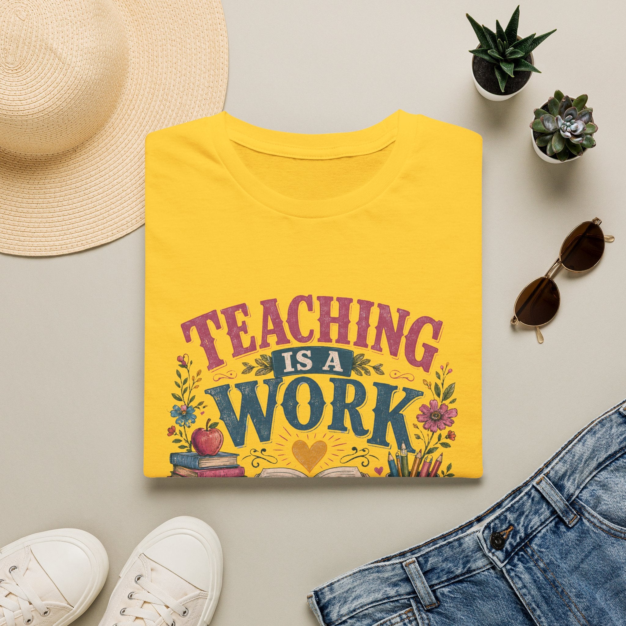 Teaching Work of Heart T-Shirt